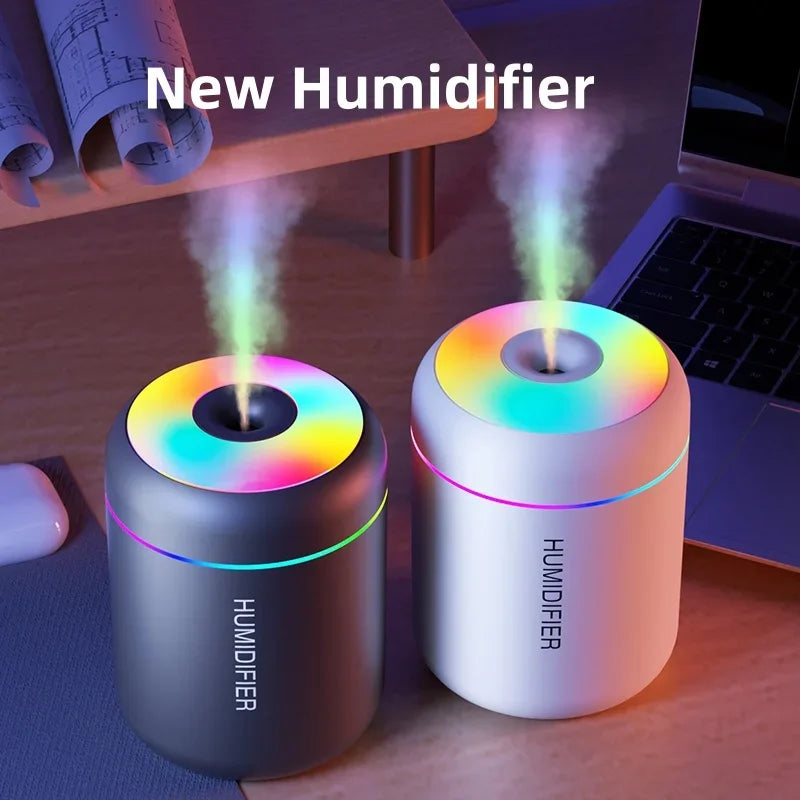 Mini Umidificatore USB 180ML Diffusore Aromaterapia Olio Essenziale Luci Purificatore Aroma Per Auto Casa Camera Da Letto
