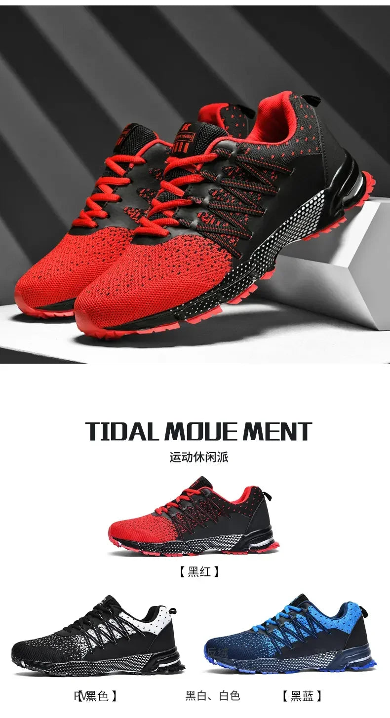 Scarpe Sportive Da Corsa Traspiranti In Mesh Con Suola Spessa Bianco Nero Coreane Per Giovani Passeggio Primavera Estate