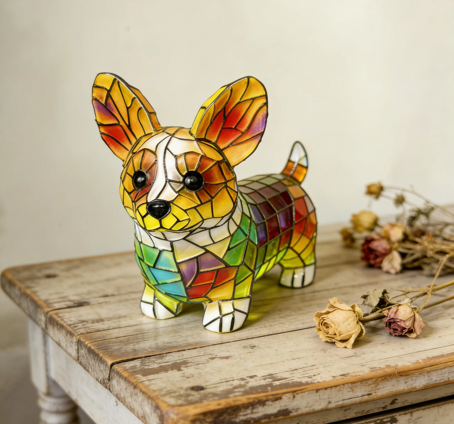 Divertimento Unico Artistico Carino A Forma Di Cane Ornamento Decorativo Luce Notturna Moderna Illuminazione Atmosferica