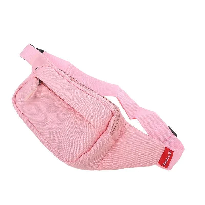 Marsupio Sportivo Unisex Da Uomo E Donna Borsa A Tracolla In Tela Oxford Porta Telefono Petto Casual