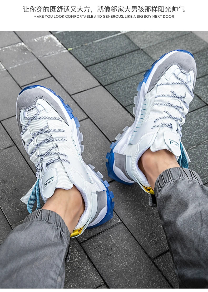 Scarpe Da Uomo Sneakers Casual Traspiranti Da Corsa Lusso Trainer Race Mocassini Moda