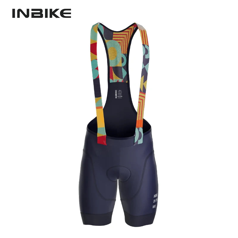 Pantaloncini Con Bretelle Da Ciclismo MTB Uomo Professionali Per Bici Da Montagna E Strada Abbigliamento Ciclismo