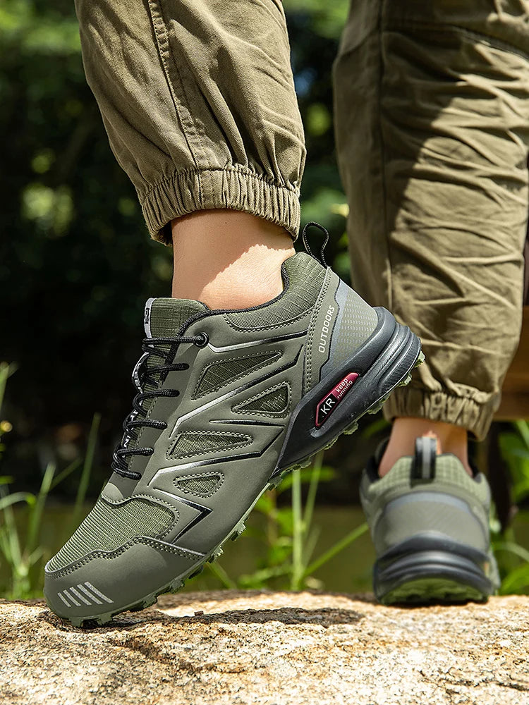 Scarpe Da Trekking Da Uomo Impermeabili Antiscivolo Per Tutti I Terreni Campeggio Allenamento Ciclismo