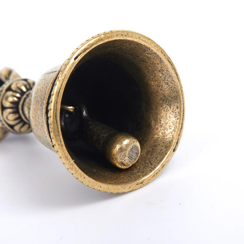 Campana A Vento In Ottone Pressofuso Decorativa Tibetano Cinese Pendente Pesa Solo 16 G Artigianale