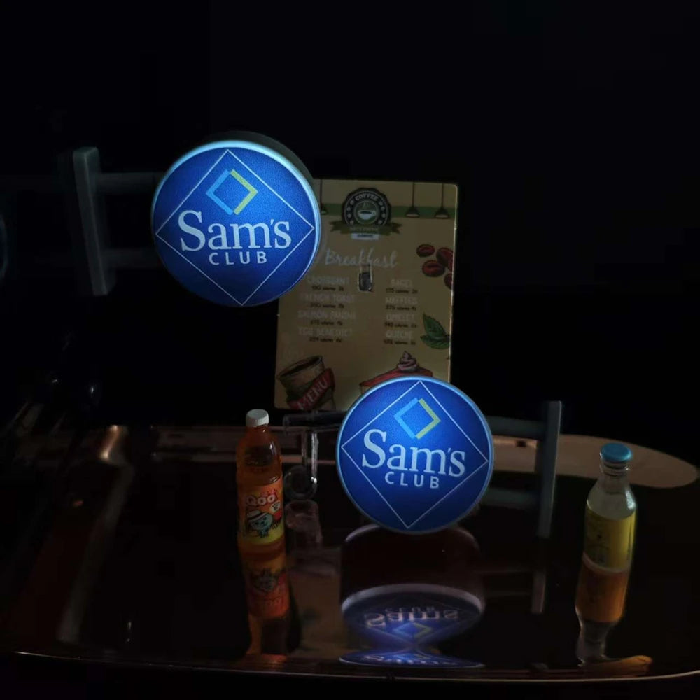 Mini Lightbox Magnet Frigorifero Caffè Turismo Giapponese Souvenir Scatola Luminosa Decorazione Casa Regalo