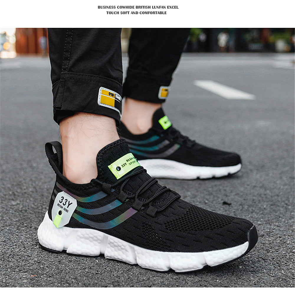 Scarpe Da Ginnastica Traspiranti Unisex Da Corsa Leggere Per Sport Moda Comfort Casual