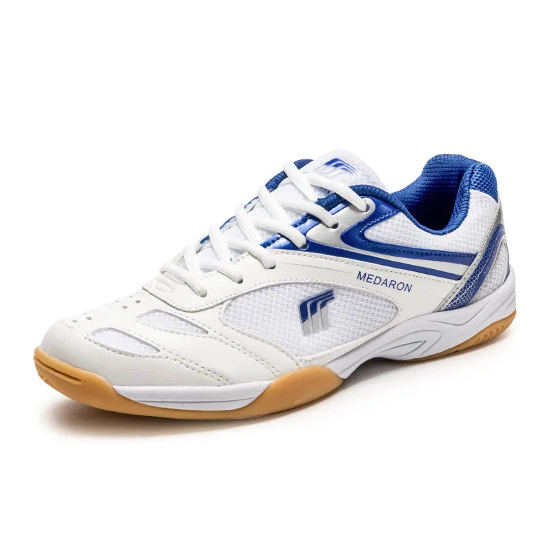 Quaoar Nuove Scarpe Da Ping Pong Professionali Per Uomo E Donna Antiscivolo Leggere Sneakers Da Badminton Blu Rosse