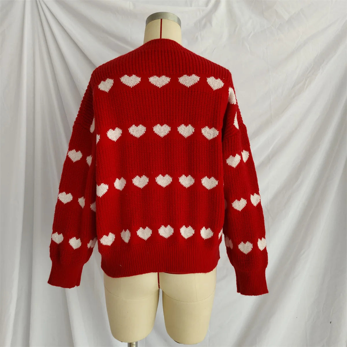 Maglioni Lavorati A Maglia Per Donne In Due Colori Jacquard Collo Rotondo Pullover Trend 2026 Nuovi