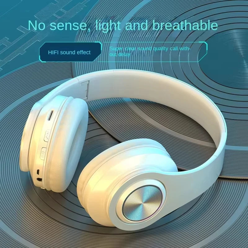 Cuffie Bluetooth Wireless Con Cancellazione Del Rumore E Microfono Integrato Per Giochi Sportivi B39