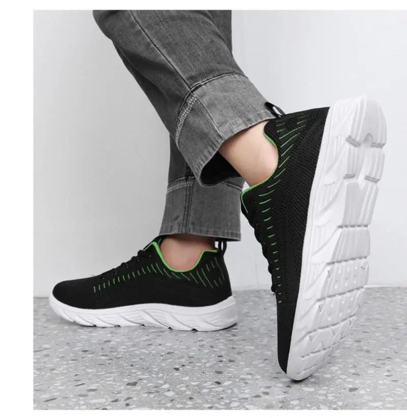 Sneakers Uomo Primavera Autunno Scarpe Da Passeggio Traspiranti Per Esterni Suola Morbida Grandi Dimensioni