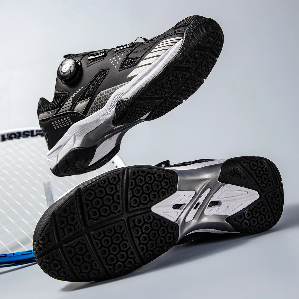 Scarpe Da Badminton Professionali Uomo Donna Antiscivolo Blu Per Tennis Palestra All Aperto Sneakers