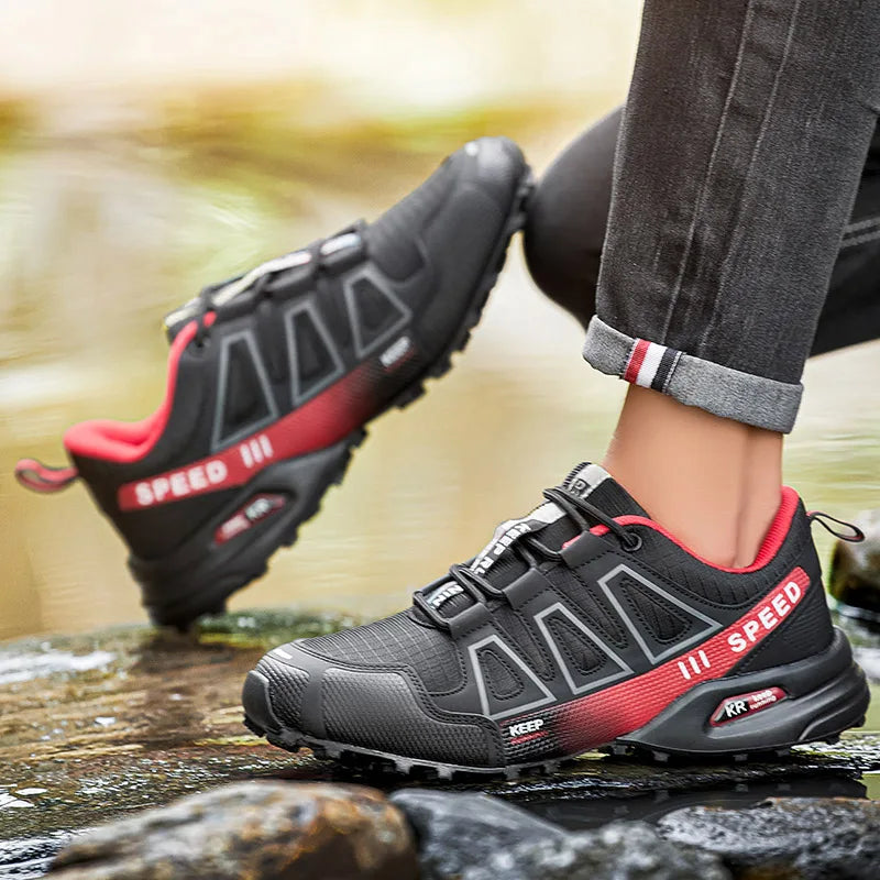Scarpe Da Uomo Da Ciclismo Fuoristrada Antiscivolo Traspiranti Per Escursionismo Esterno