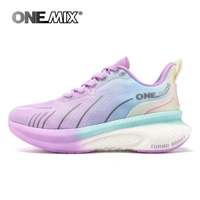 Onemix Nuove Scarpe Da Corsa Ammortizzanti Uomo Runner Antiscivolo Per Esterno Scarpe Da Ginnastica Sportive