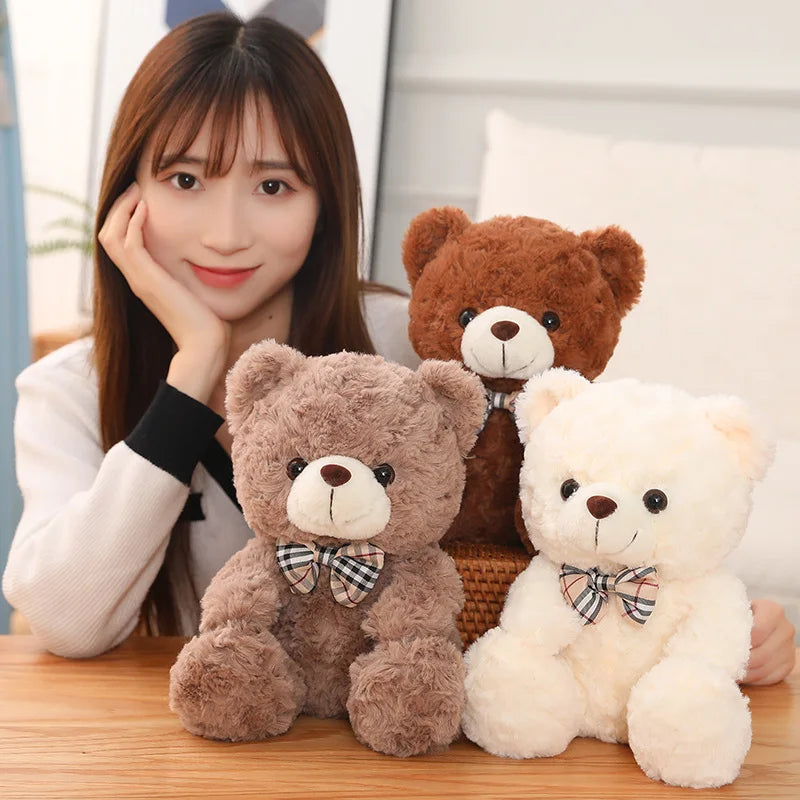 Orsacchiotto Peluche 25 Cm Imbottito Morbido Cartone Animato Regalo Per Bambine E Ragazzi Sorprendente