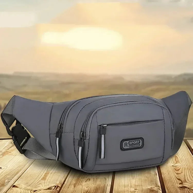 Marsupio Da Uomo In Tela Ultra Sottile Antifurto Per Corsa All Aperto Unisex Sportivo