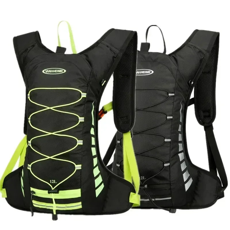 Zaino Da Ciclismo Impermeabile 12L Per Bici Da Strada MTB Idratazione Per Escursionismo All Aperto