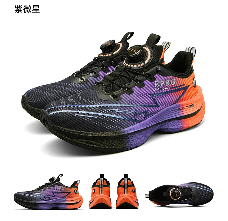 Scarpe Da Corsa Professionali Con Piastra In Carbonio Per Maratona Traspiranti Leggere Sneakers Comode Per Uomo E Donna
