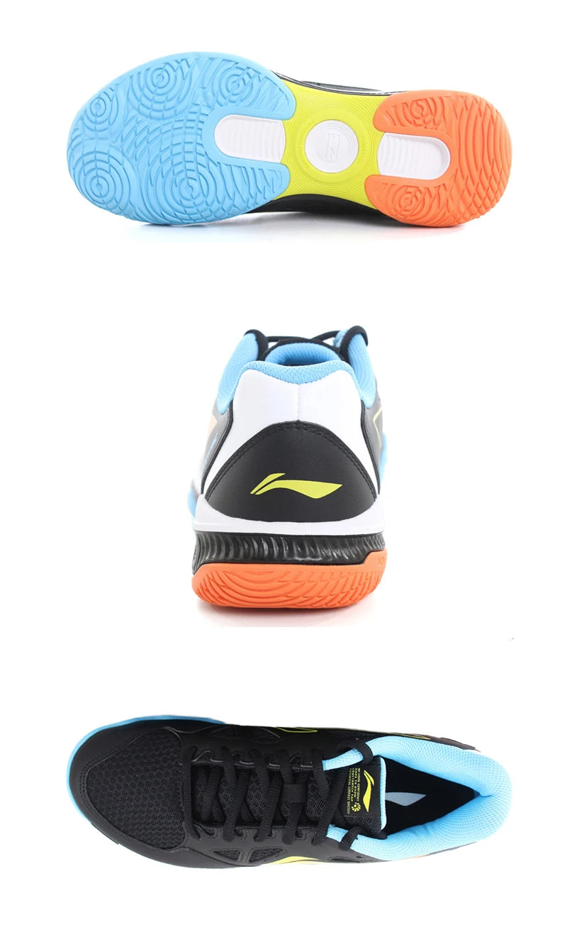 Li Ning Halberd Strike Scarpe Da Badminton Traspiranti Unisex AYTV021 Scarpe Da Allenamento Comfort Uomo Donna
