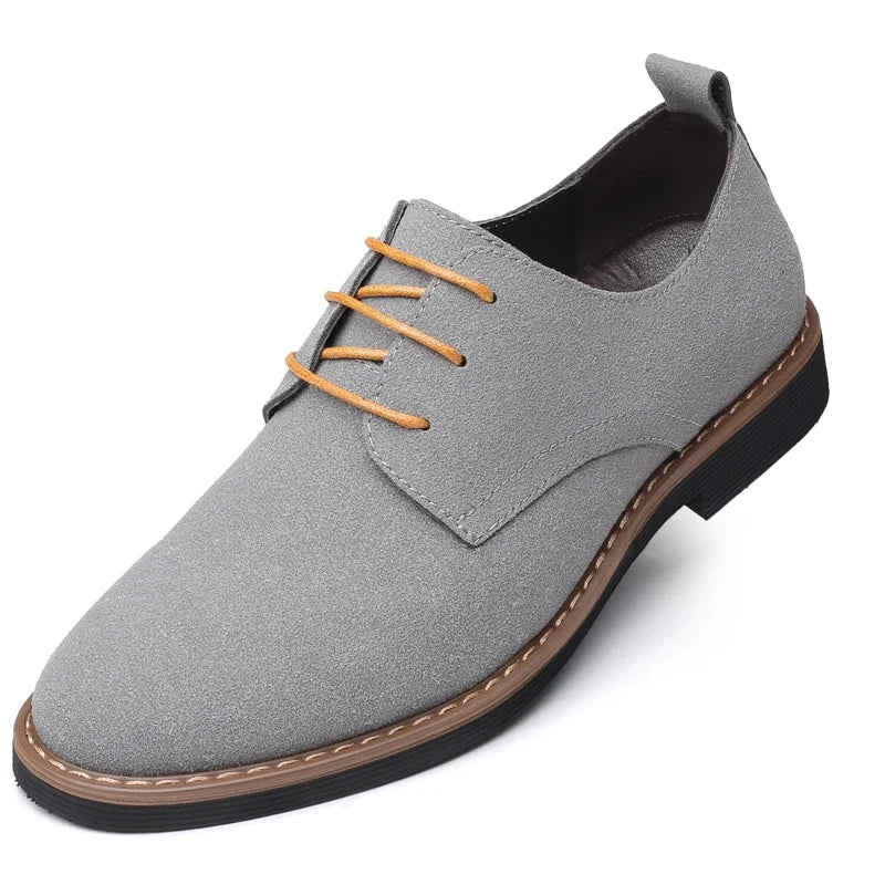 Scarpe Eleganti Da Uomo In Pelle Scamosciata Oxford Mocassini Derby Lusso Casual Classiche