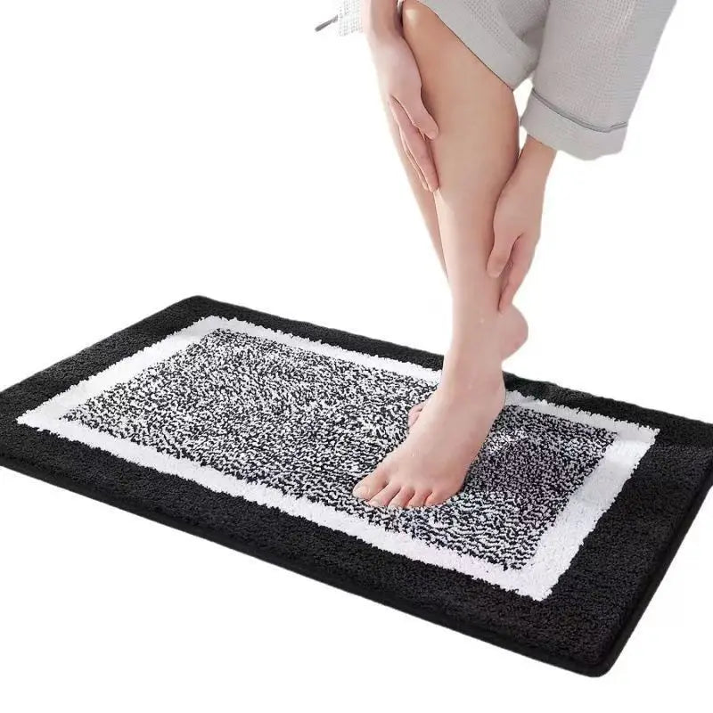 Tappetino Da Bagno In Finto Cashmere Assorbente Per WC E Porta Del Bagno Ad Asciugatura Rapida