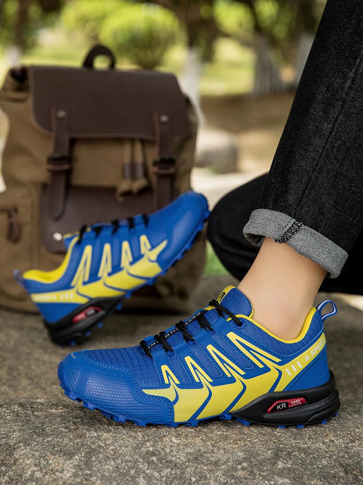 Scarpe Da Trekking Uomo Traspiranti In Rete Antiscivolo Per Terreni Misti All Aperto Resistente All Usura Esterni