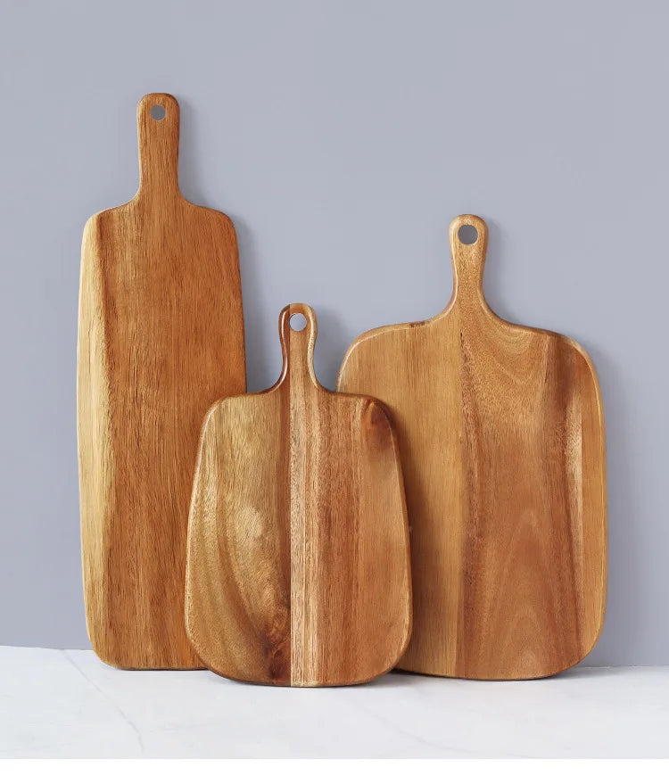 Tagliere In Legno Di Faggio Di Alta Qualità Per Cucina Tagliere Multiuso Per Pizza Pane Frutta Sushi Vassoio Sospeso