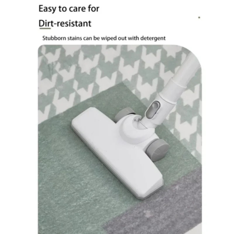 VIKAMA Tappeto Imitazione Cashmere Antiscivolo Per Bagno Ingresso Esterno Soggiorno Camera Da Letto Morbido Decor
