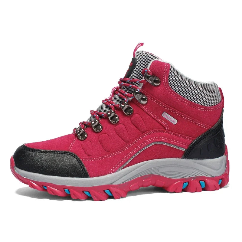 Scarpe Trekking Da Donna All Aperto Con Alta Imbottitura Antiscivolo Sneaker Casual Da Arrampicata