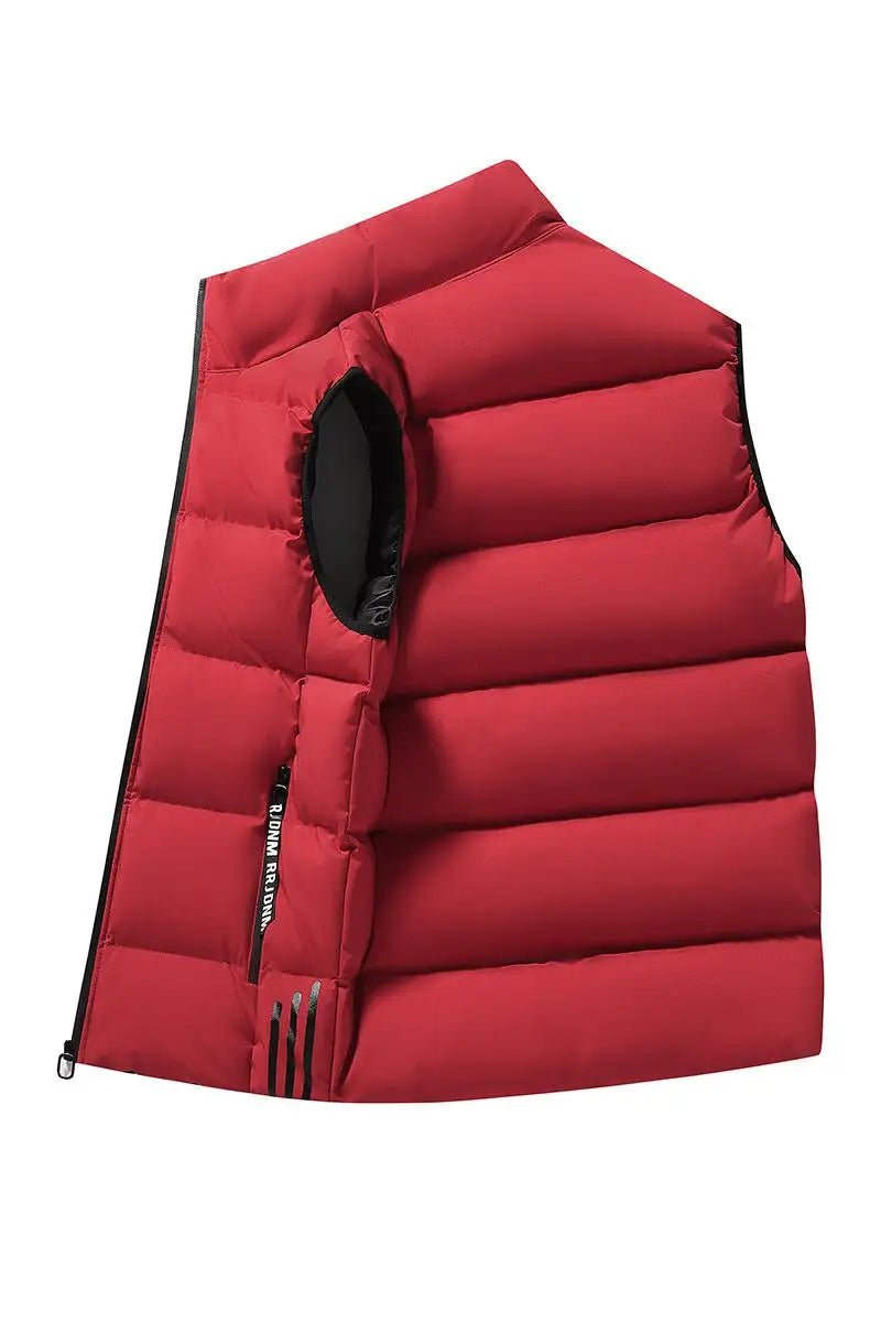 Gilet Imbottito Morbido Da Uomo Invernale Leggero Antivento Senza Maniche Capospalla Caldo Ed Elegante