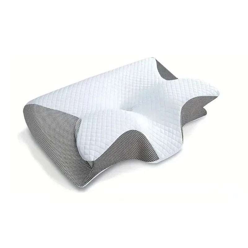 Cuscino Cervicale Memory Foam A Forma Di Farfalla Per Il Collo Sonno Confortevole E Ortopedico
