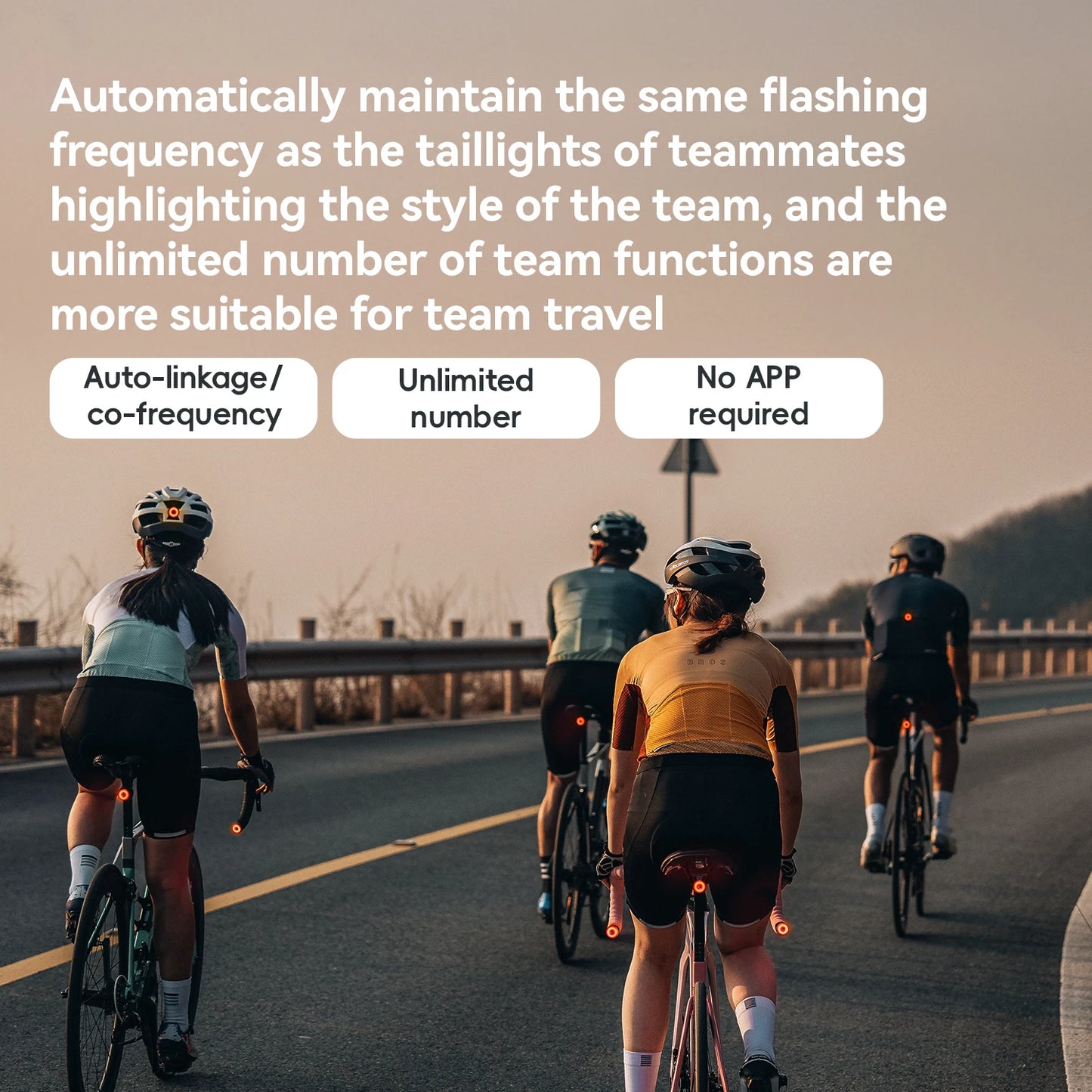 RockBros Luce Per Bicicletta Sensore Vibrazioni Del Freno Fanale Posteriore USB Spina Manubrio IPX5 Per Strada MTB