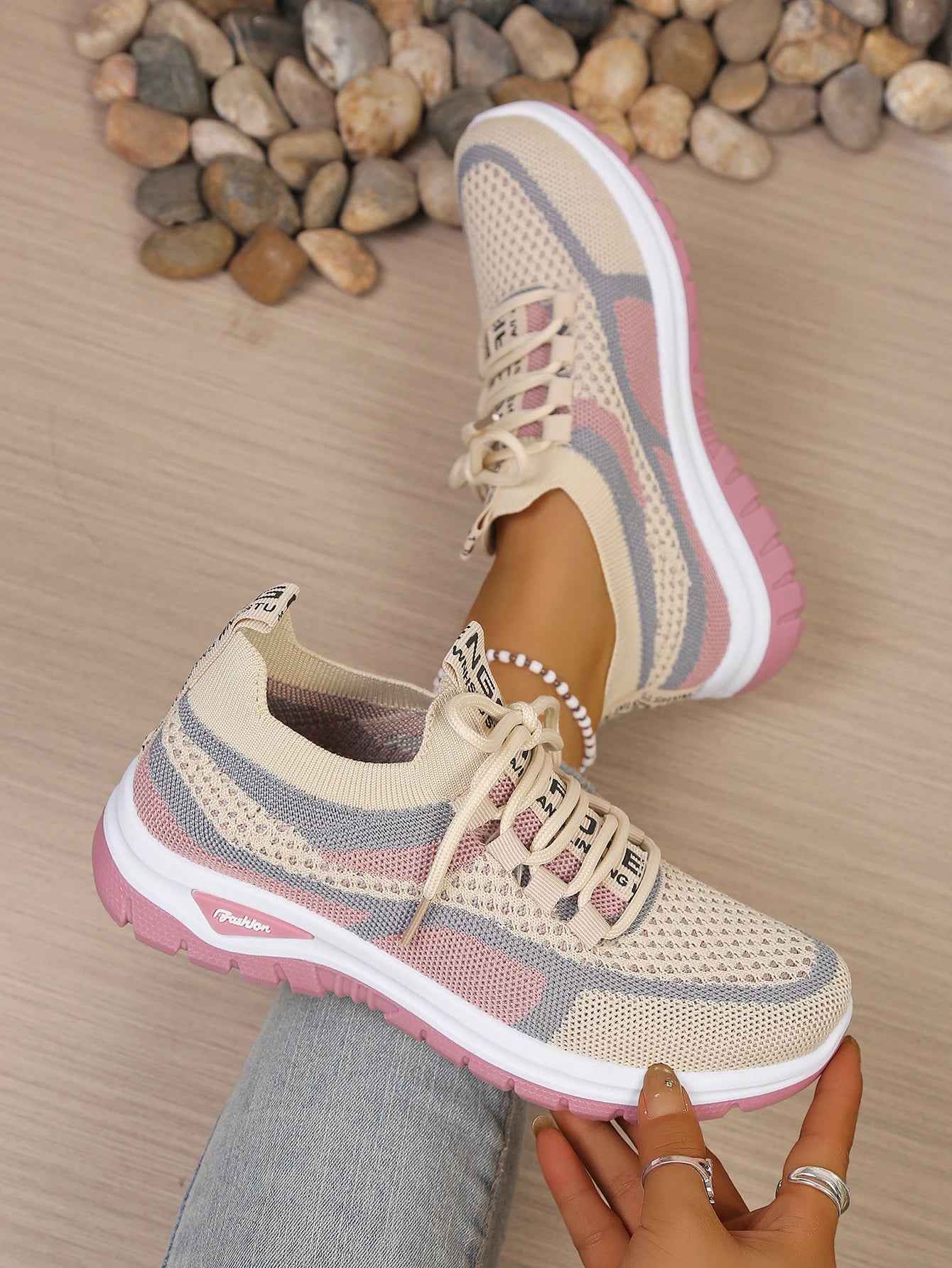 Scarpe Da Donna Estate 2026 Sneaker Casual Nuovo Stile Bicolore Scarpe Da Lavoro Versatili E Alla Moda