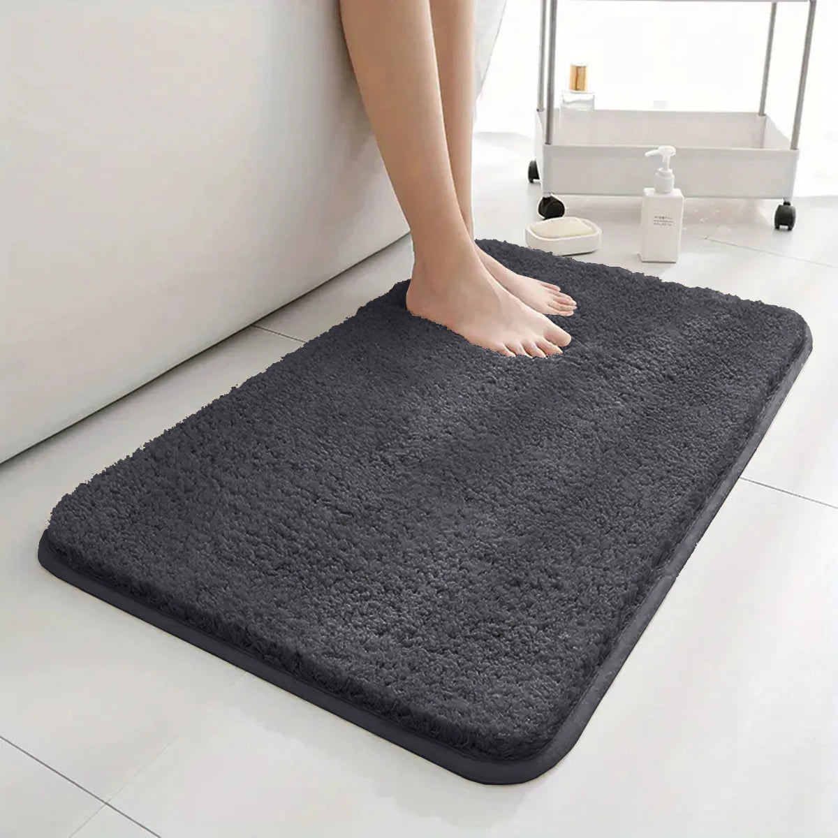 Tappetino Da Bagno Super Assorbente Antiscivolo In Poliestere Per Casa E Camera Da Letto Decorazione Per La Casa