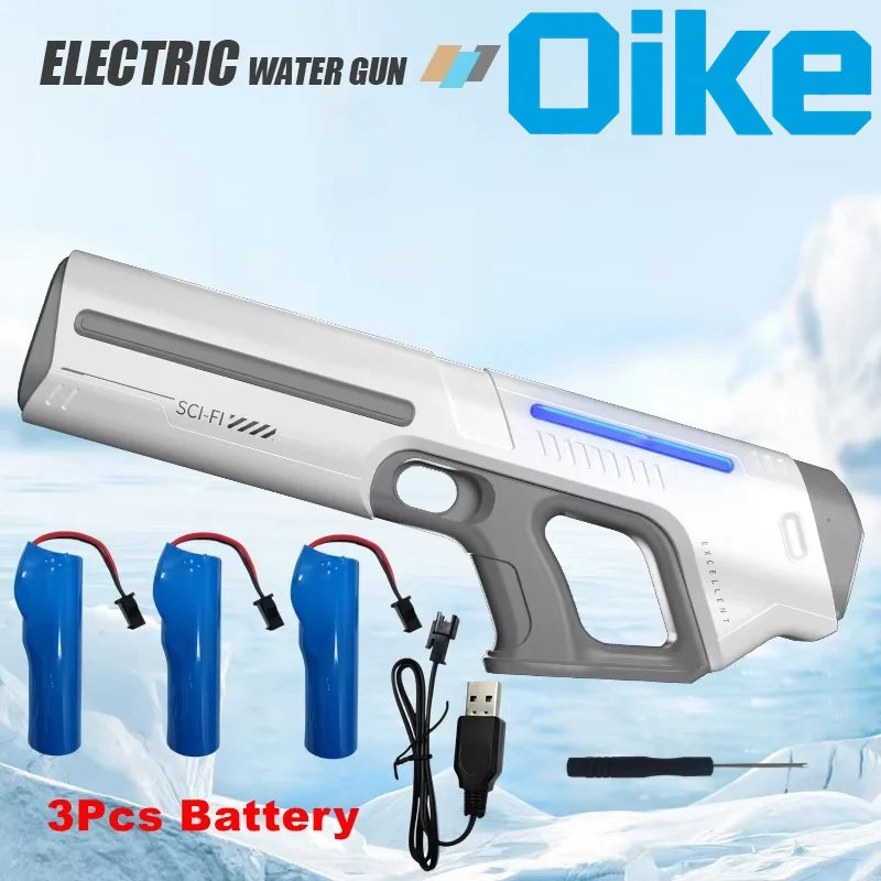 Pistola Ad Acqua Elettrica Per Bambini E Adulti Blaster Con Aspirazione Automatica Per Gioco Estivo All Aperto