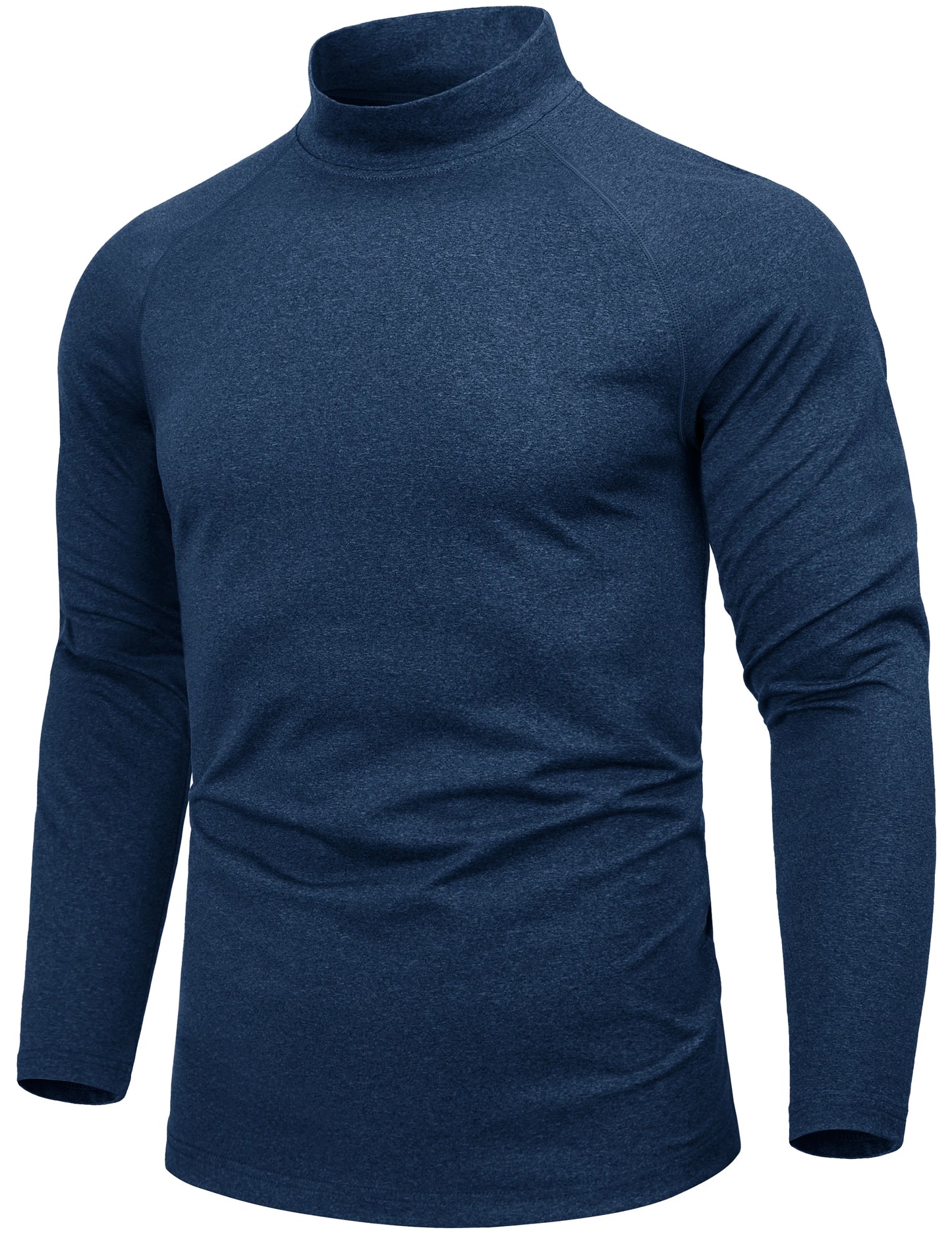 Camicie Termiche Da Uomo Manica Lunga In Micropile Foderata In Pile Livello Base Caldo Per Allenamento Invernale