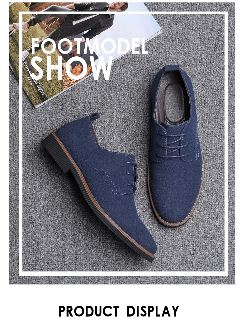 Scarpe Eleganti Da Uomo In Pelle Scamosciata Oxford Derby Classiche Lusso Comfort E Stile Per Ogni Occasione
