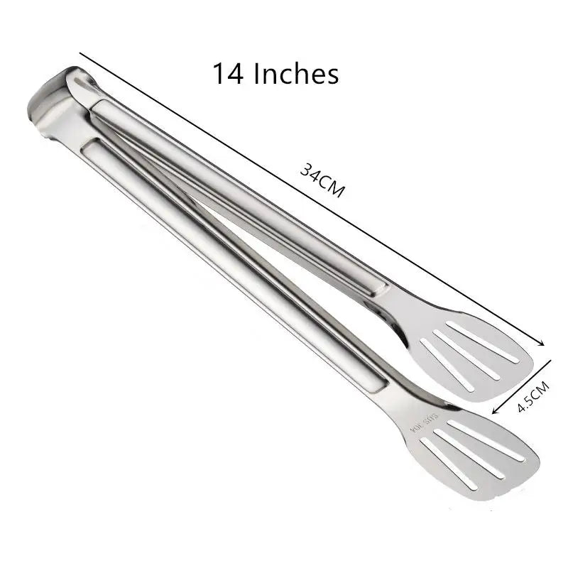 Pinze Per Alimenti In Acciaio Inossidabile Clip Pane Insalata Carne Griglia Barbecue Morsetto Per Buffet Accessori