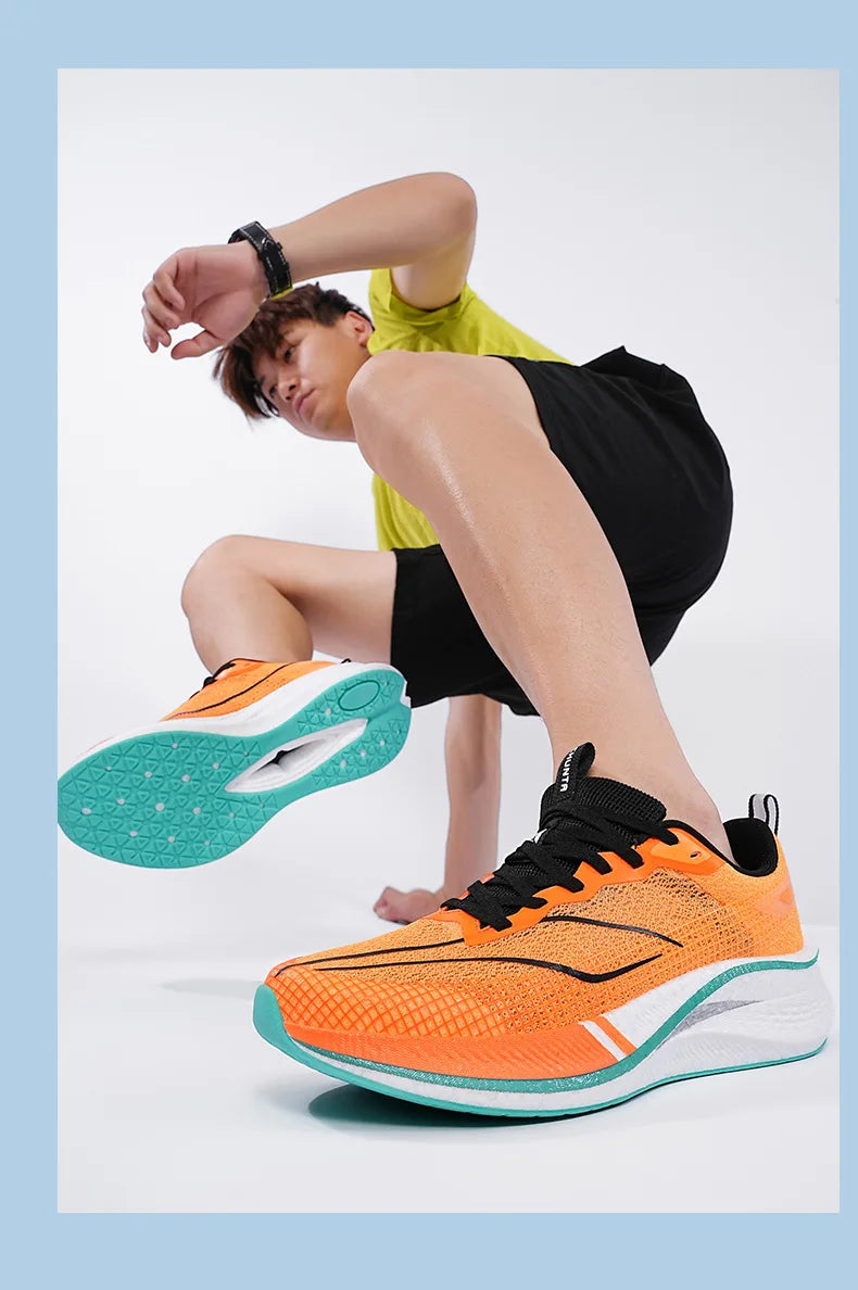 Scarpe Da Corsa Ultra Leggere E Traspiranti Con Piastra In Carbonio Per Uomo E Donna Da Competizione Comode Elastiche