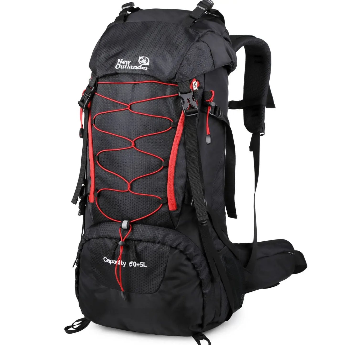 Zaino Trekking Impermeabile WESTTUNE 65 Litri Campeggio Outdoor Capacità Massima