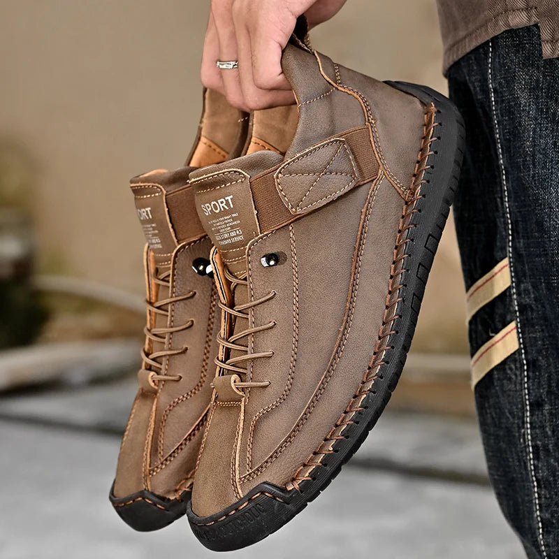 Scarpe Casual Da Uomo Fatte A Mano Basse Alla Moda Comode Per Tutte Le Stagioni Taglie Grandi Calzature Maschili