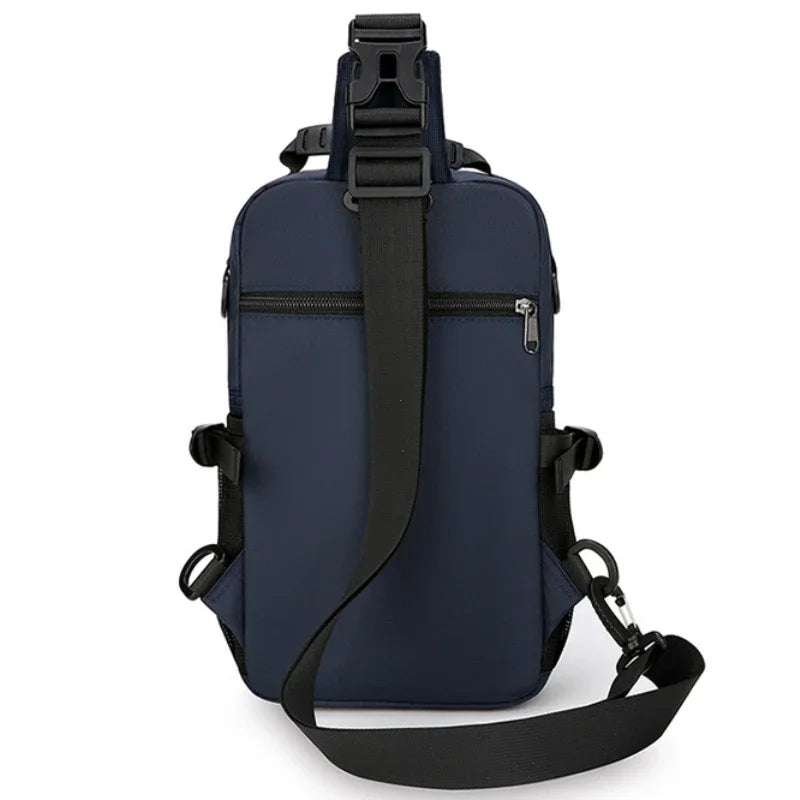 Borsa A Tracolla Uomo Multifunzionale Oxford Alta Qualità Leggera Per Viaggi E Escursioni All Aperto