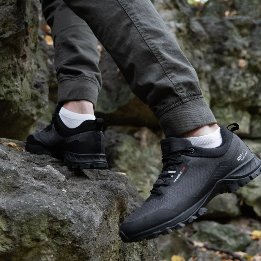 Baasploa Scarpe Da Trekking Uomo Impermeabili Antiscivolo Leggere Resistente All Usura Outdoor 2023 M7306
