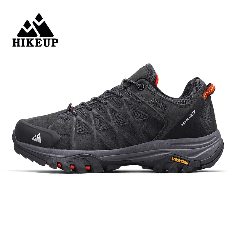Hikeup Scarpe Trekking Da Uomo Traspiranti Con Lacci Ammortizzate Per Esterno E Arrampicata