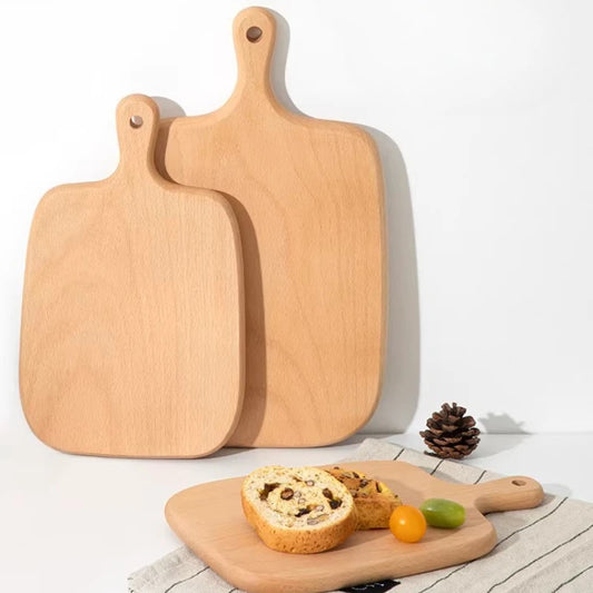 Tagliere in legno massello Tagliere per frutta piccola Uso domestico Piatto da bistecca in legno Vassoio per pane tostato Tagliere per pizza