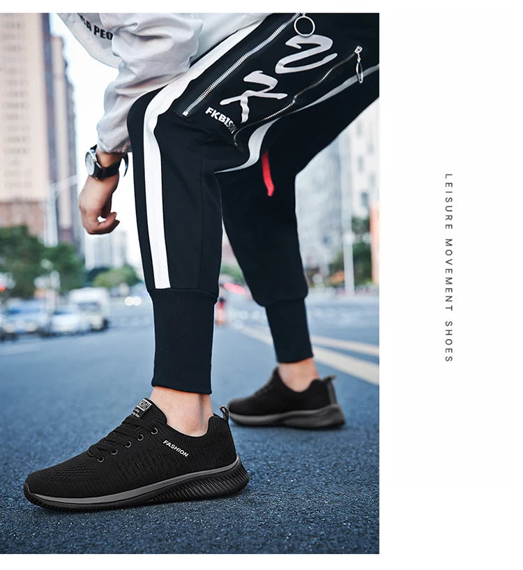 Scarpe Da Ginnastica Da Uomo Traspiranti In Mesh Leggere Scarpe Casual Sportive Da Passeggio