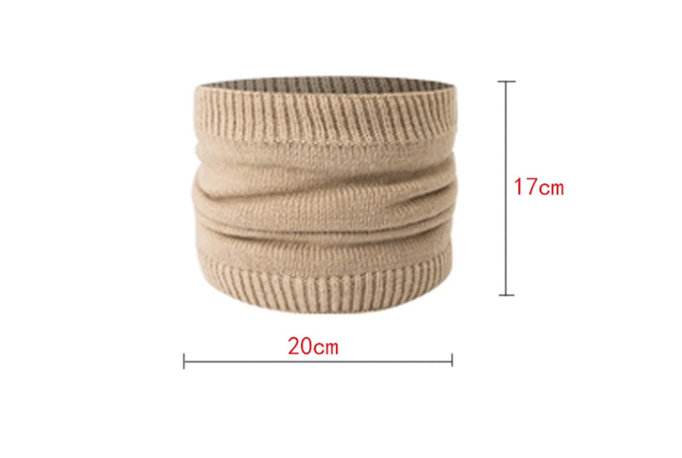 Set Cappello E Sciarpa Per Bambini 3 12 Anni Due Pezzi Inverno Autunno Antivento Con Protezione Orecchie Stile Lei Feng
