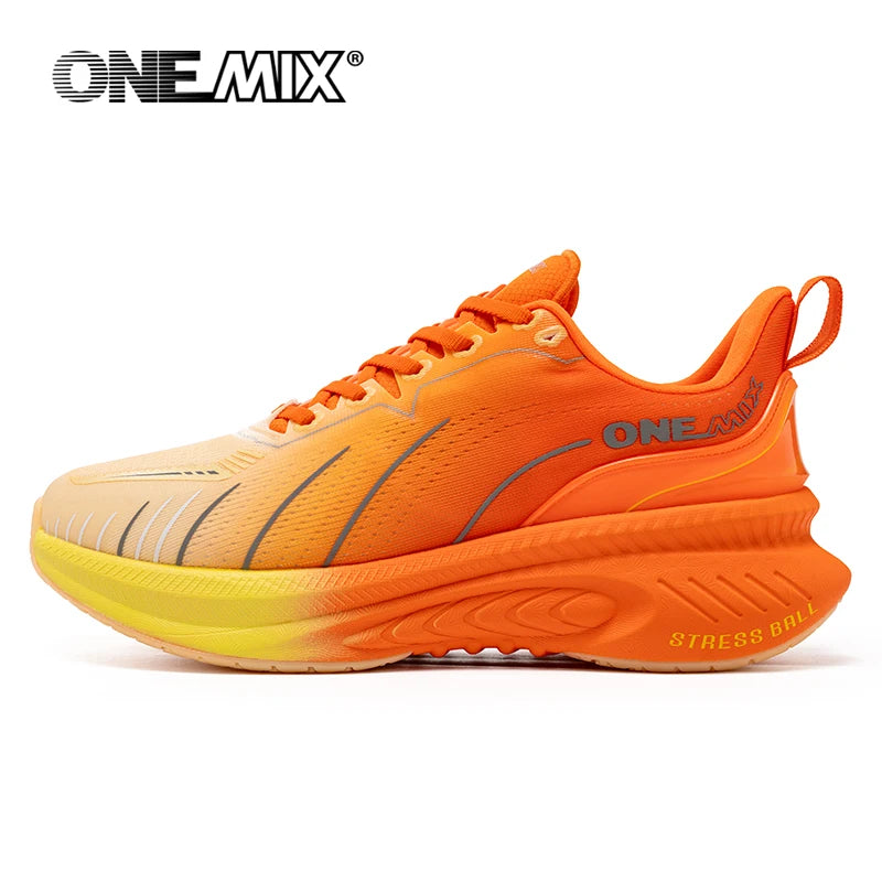 Onemix Nuove Scarpe Da Corsa Ammortizzanti Uomo Runner Antiscivolo Per Esterno Scarpe Da Ginnastica Sportive