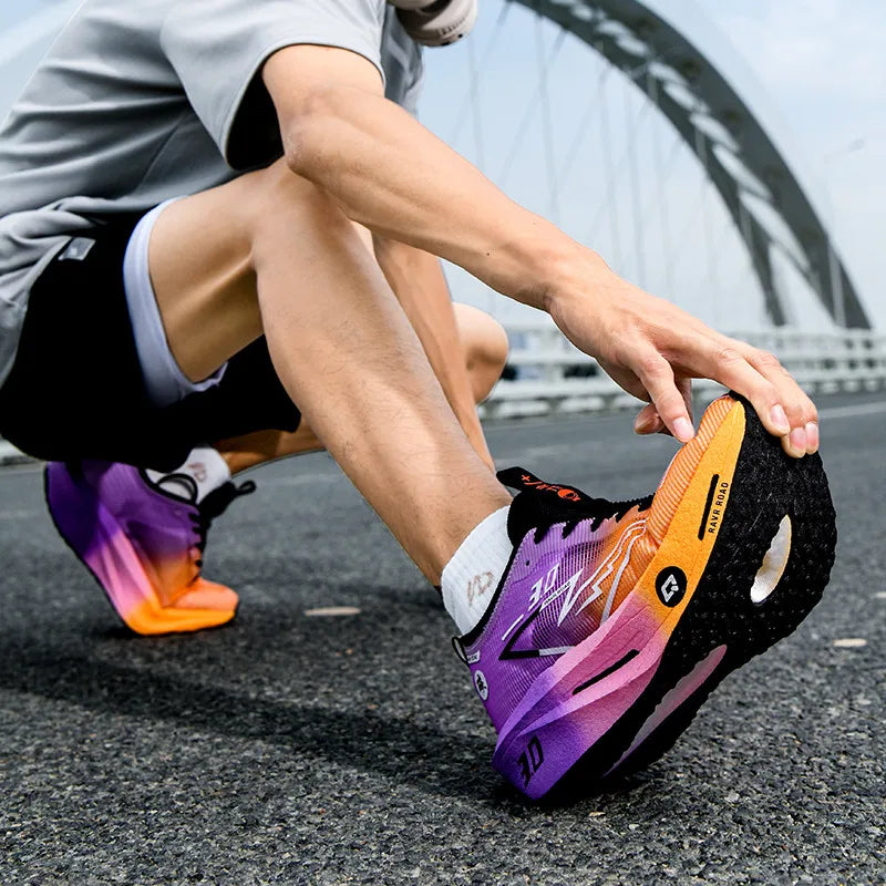 Scarpe Da Corsa Uomo Piastra In Carbonio 3.0 Maratona Rimbalzo Stabile Resistenti All Usura Scarpe Ginnastica Allenamento