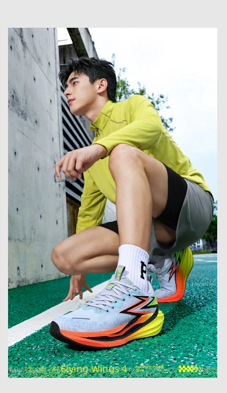 Scarpe Da Corsa Marathon Uomo Con Piastra In Carbonio Leggere E Traspiranti Sneakers Atletiche Per Donna Comode