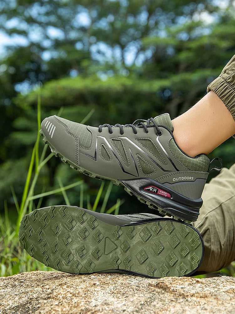 Scarpe Da Trekking Da Uomo Impermeabili Antiscivolo Per Tutti I Terreni Campeggio Allenamento Ciclismo